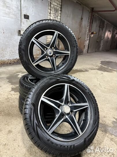 Колеса в сборе r14 летние на ваз