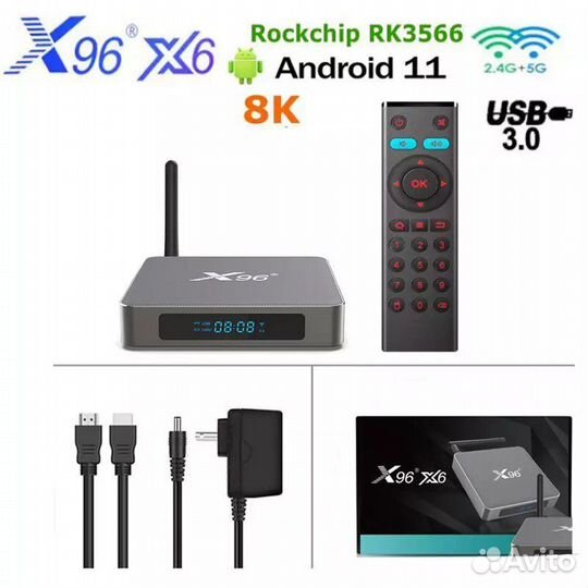 TV приставка X96 X6