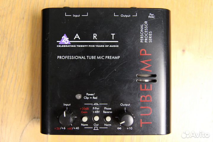 Ламповый предварительный усилитель art tube mp