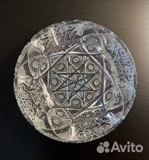 Хрустальная пепельница