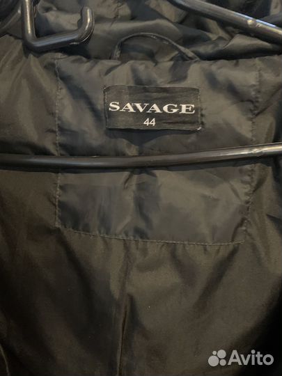 Пуховик зимний длинный женский с мехом