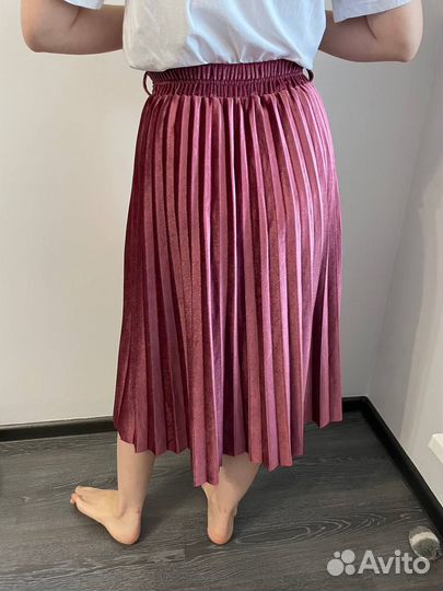 Юбка бархатная 44-46 размер
