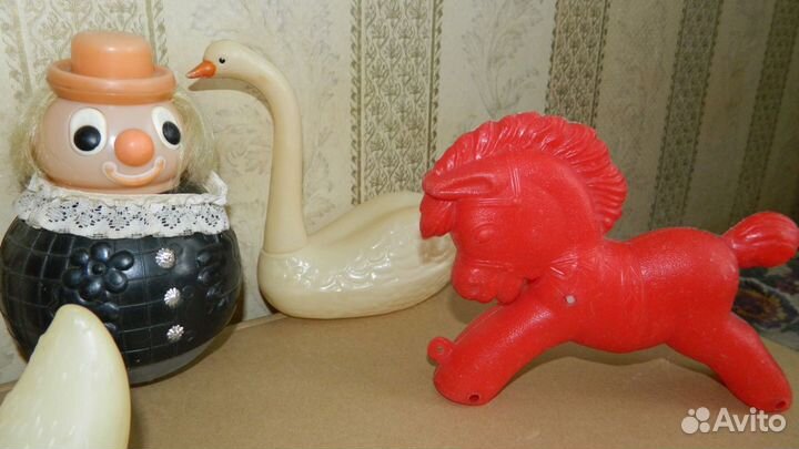 Игрушки разные из СССР - 7 шт.(одним лотом)