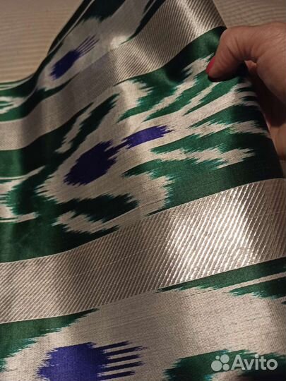 Адрас, Икат, натуральный, шелковый