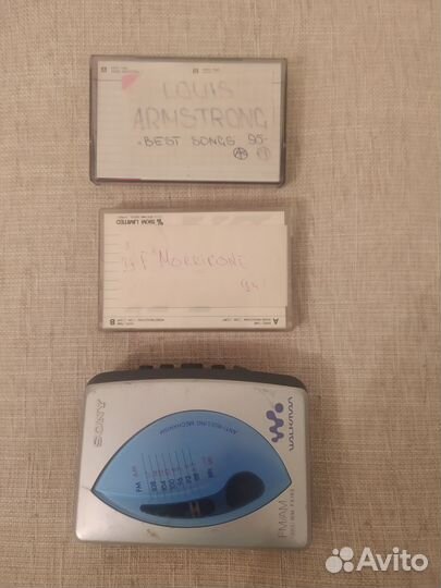 Кассетный плеер sony