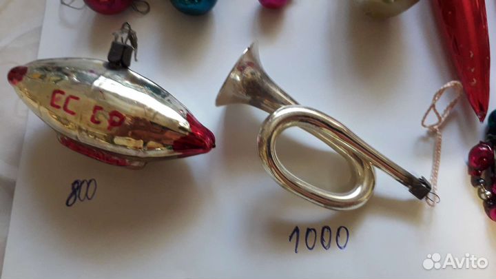 Елочные игрушки СССР