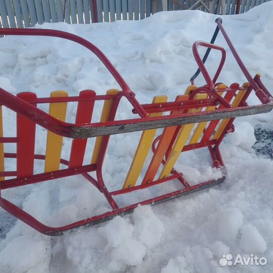 Санки для двойни или погодок