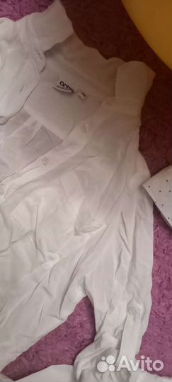 Рубашки девочке в школу 134-140