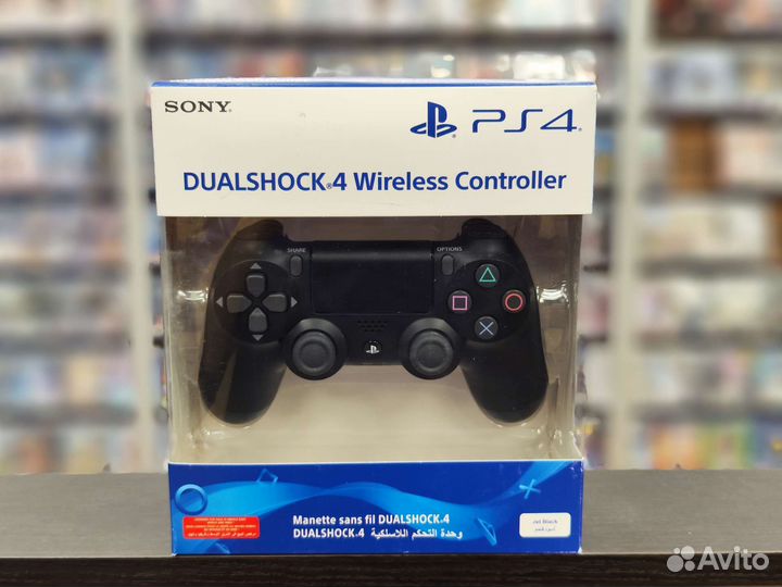 Геймпад DualShock 4 V2 для PS4 Чёрный