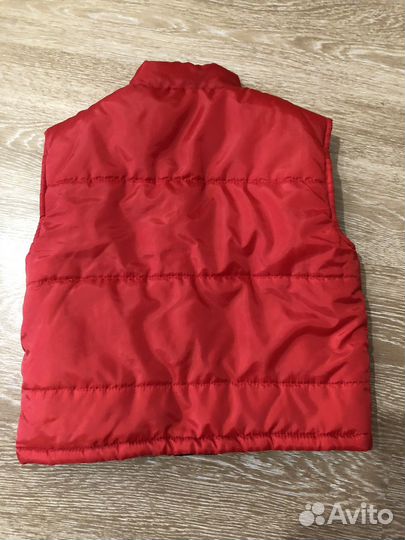 Жилетка утепленная для мальчика 92