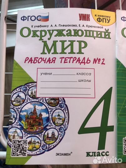 Рабочая тетрадь по окружающему миру 4 класс