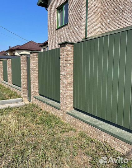 Заборы любой материал