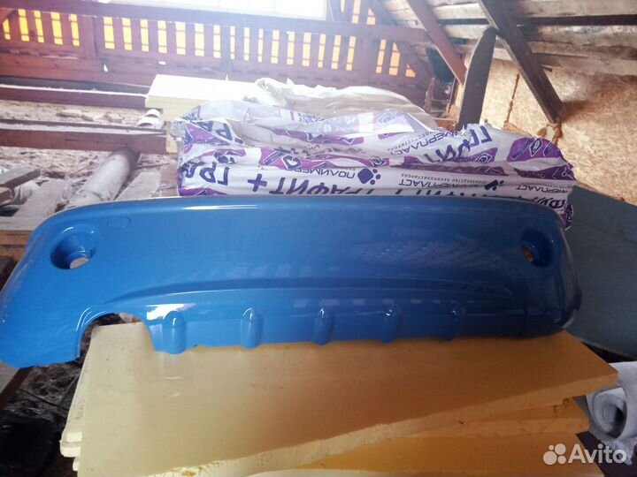 Задний бампер chery QQ