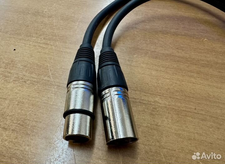 Студийный микрофонный кабель RockCable Warwick 5 м