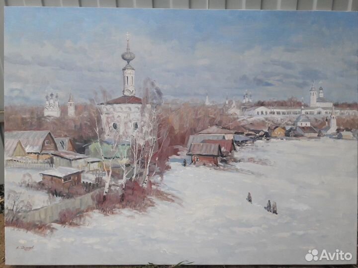 Пейзаж. В Суздаль пришла весна. 80110