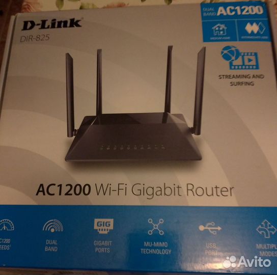 Роутер D link dir 825 AC1200