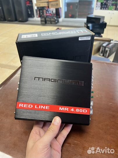 Усилитель Magnum Red Line MR-4.80D (4 канала)