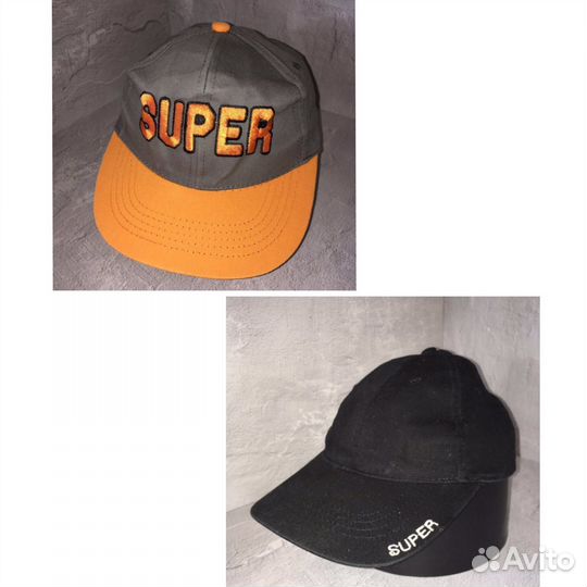 Бейсболки (серая, чёрная) Gee Jay, 5-8 лет