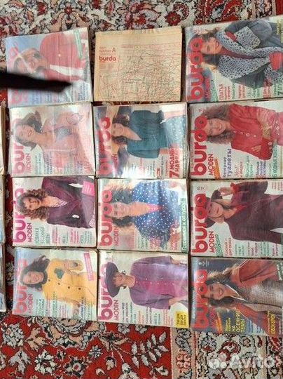 Журналы бурда 1988-1994,2003-2007