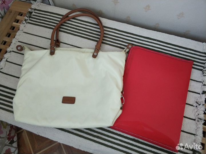 Сумка из курточной ткани