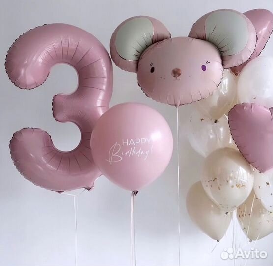 Гелиевые воздушные шары, шары с гелием