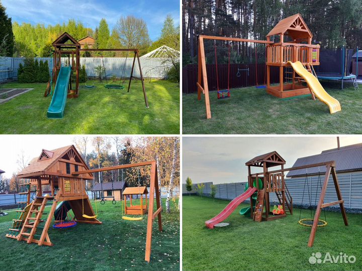 Детский комплекс, детская игровая площадка