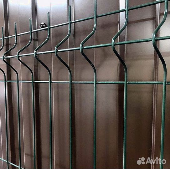 Сетка для забора 3d