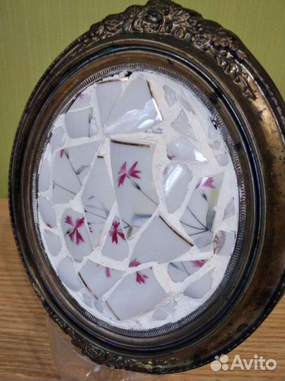 Панно из фарфора