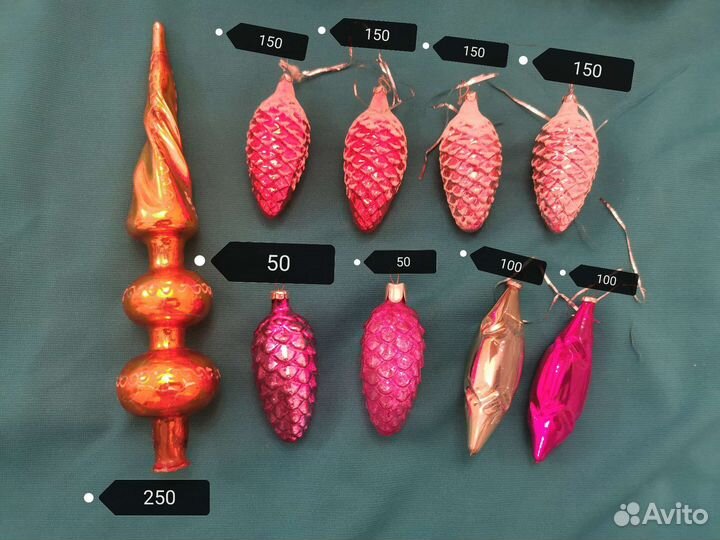 Ёлочные игрушки СССР