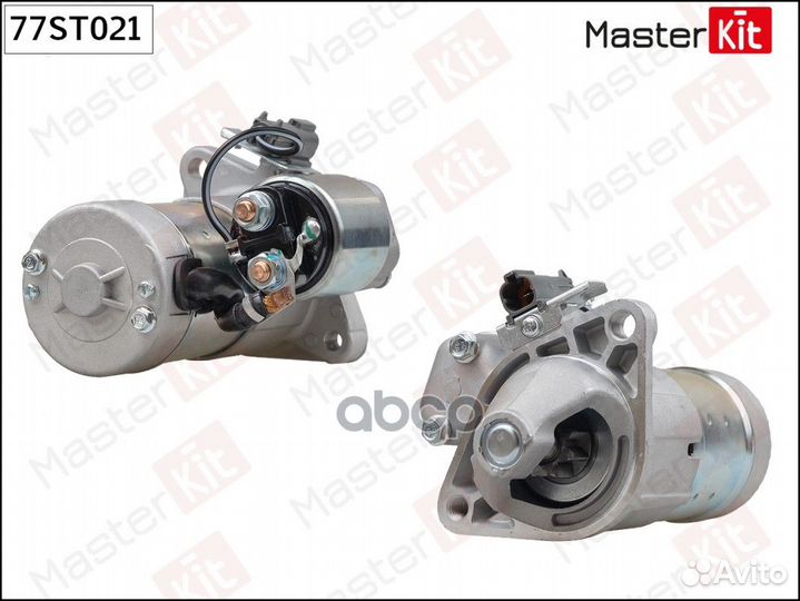 77ST021 masterkit Стартер 1.2kw nissan Almera I-II