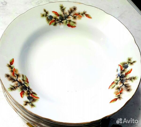 Тарелка фарфор Япония