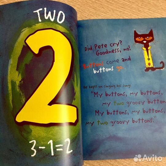 Pete the cat /Кот Пит на английском языке