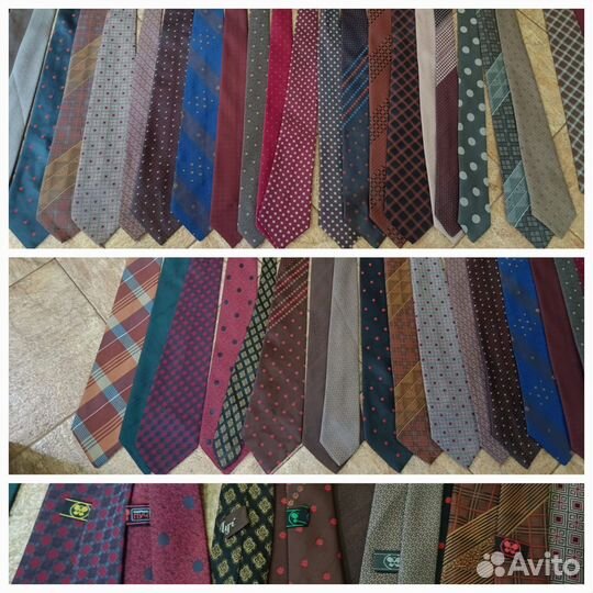 Винтажный галстук