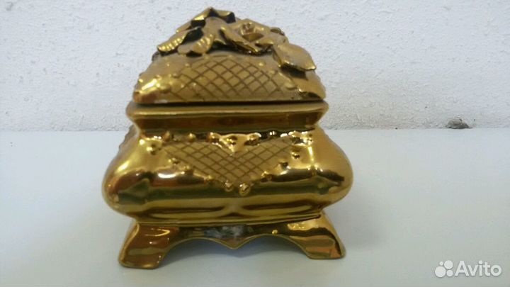 Шкатулка керамика