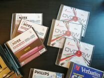 Диски DVD+RW. Новые. В упаковке