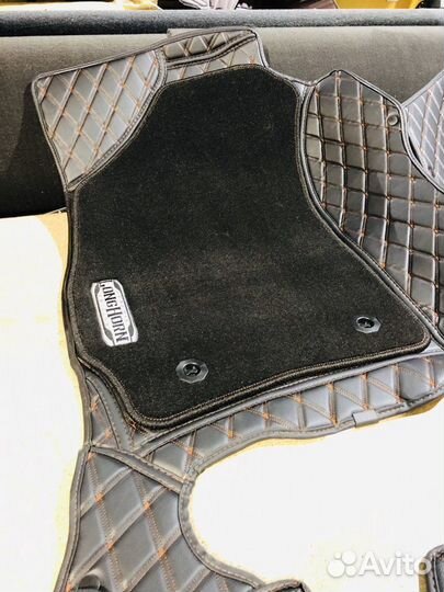 Автоковрики 3D, экокожа. Индивидуальный пошив