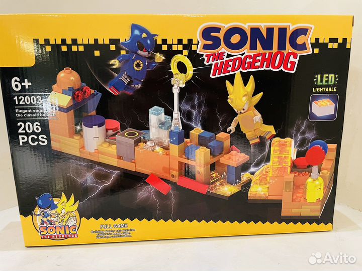 Sonic конструктор игрушка