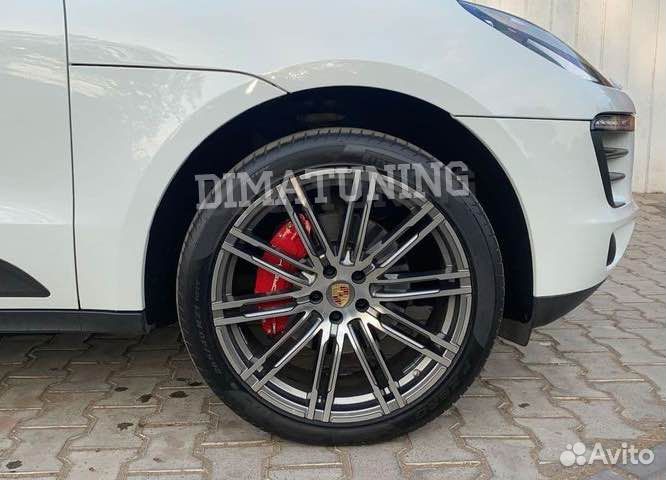 Накладки на суппорта порше алюминиевые