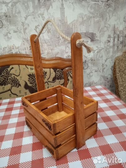 Ящики-боксы деревянные подарочные