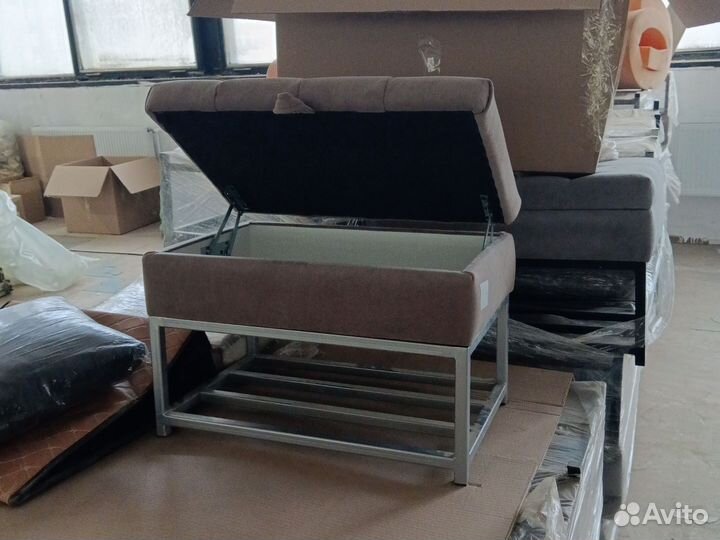 Банкетка в прихожую/пуф для дома/обувница