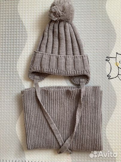 Шапка и снуд русбубон