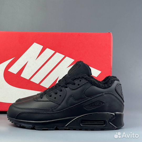 Стильные кроссовки Nike Air Max c мехом