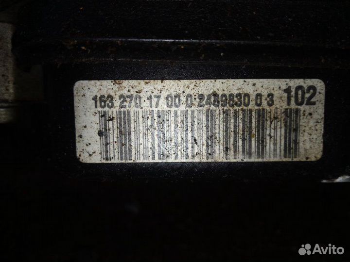 АКПП Mercedes-Benz Ml270 W163 612.963 2000