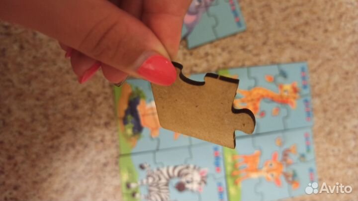 Деревянные пазлы