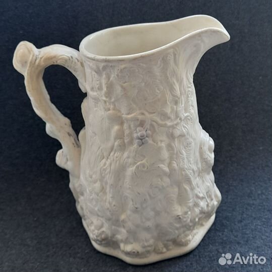 Сливочник англия 19 века антиквариат