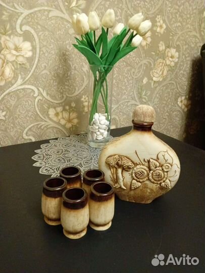 Набор глиняной посуды