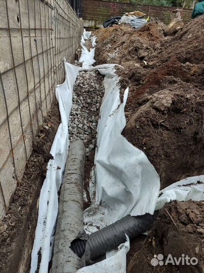 Дренаж участка