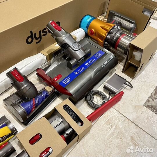 Моющий пылесос Dyson v12 detect slim submarine