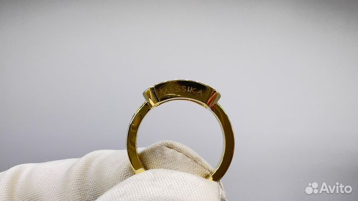 Messika кольцо золотое move uno 1 бриллиант