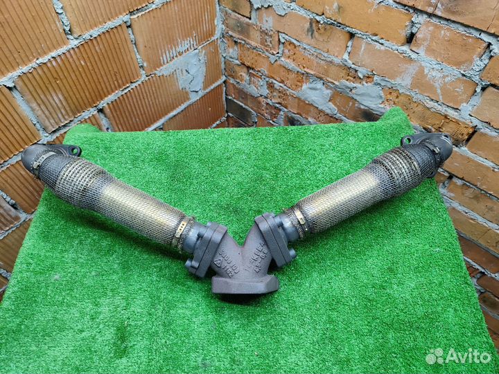 Коллектор выпускной Volkswagen Touareg 7L 3,0TDI